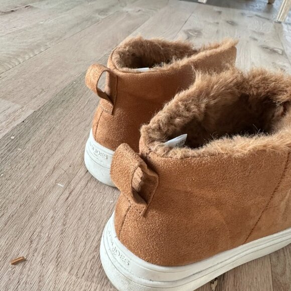 J/SLIDES Faux Fur-Lined Microsuede Booties size 8.5 - Picture 5 of 7